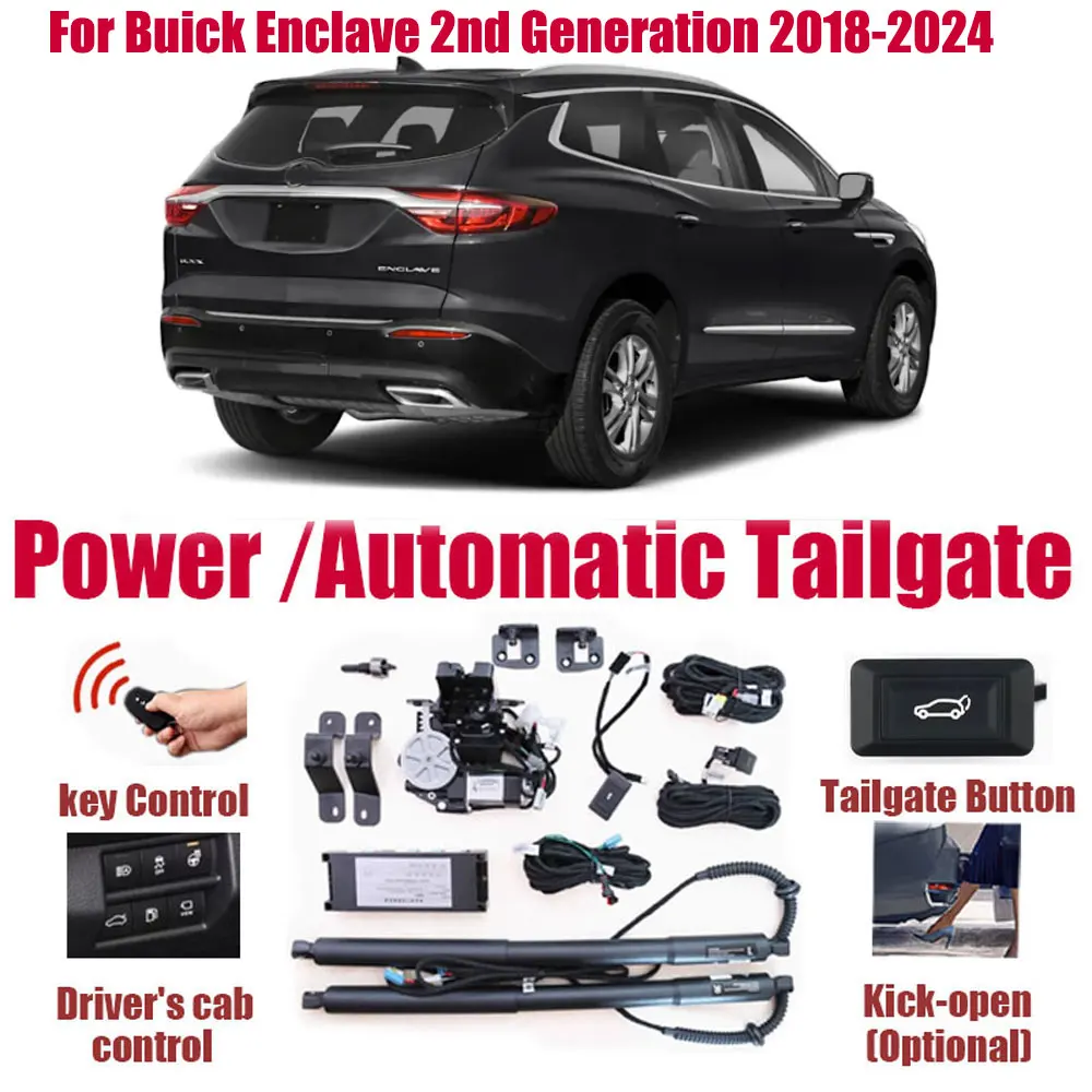 For Buick Enclave 2nd Generation 2018-2024 Car Automatic Lifting kit Opening Trunk Intelligent Electric Lift Tailgate