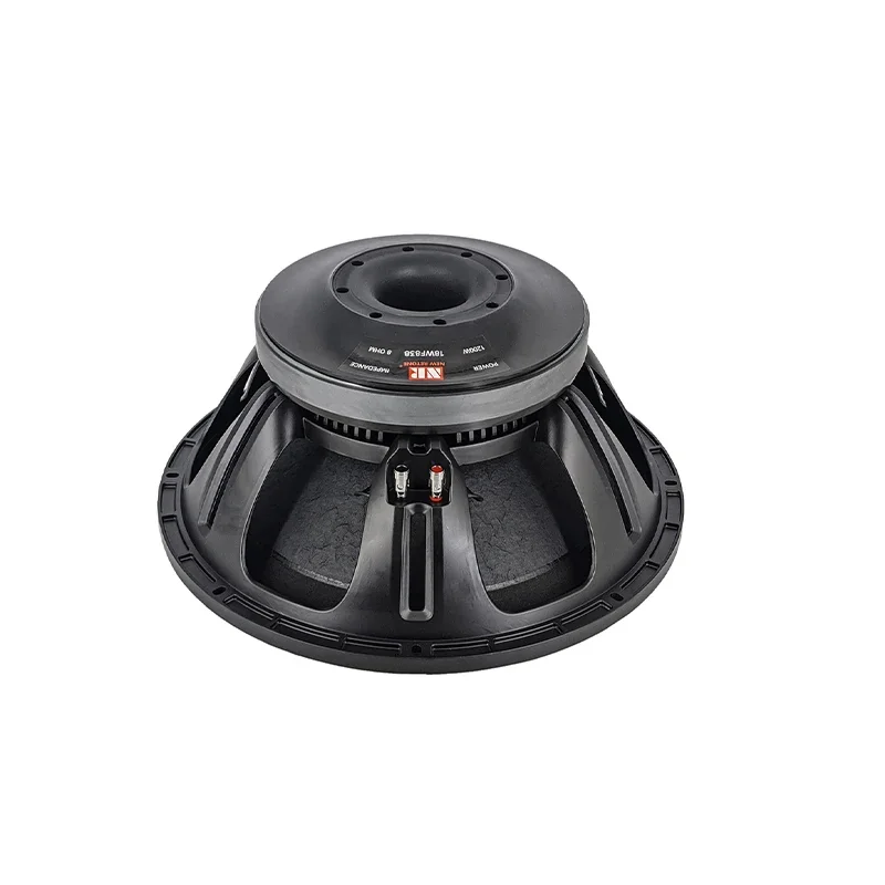 Altavoz subwoofer profesional de alta potencia, Unidad de altavoz de ferrita con bobina de voz de 1200mm/5 pulgadas, 18 pulgadas, rms, 125 vatios, 18WF838