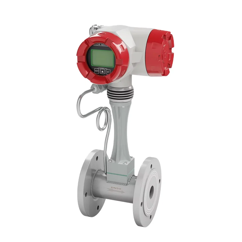 

High Precision Industrial Vortex Flow Meter Sensor Stainless Steel Thread Connection Gas And Liquid Flowmeter At Affordab
