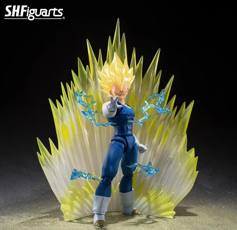 100% Original Bandai Sh Figuarts Dragon Ball Z Majin Vegeta Action Figure Exclusive Edition Model Toys Pvc Gift Anime Figura