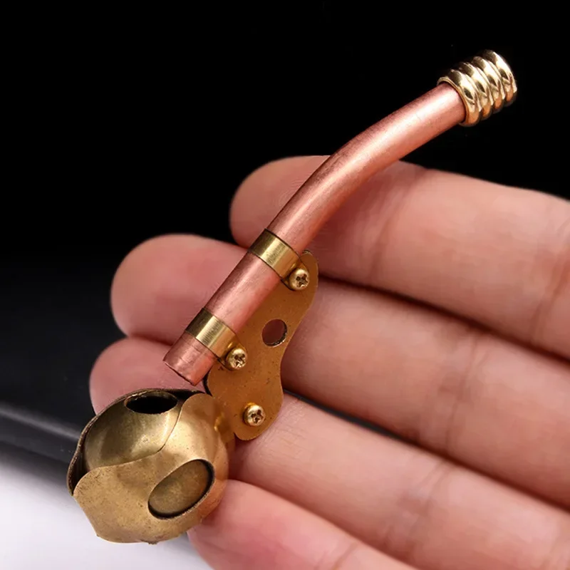 Outdoor Mountaineering Camping Travel Supplies Lifesaving Equipment Survival Brass Whistle Sailor Crew Flute Signal Whistle