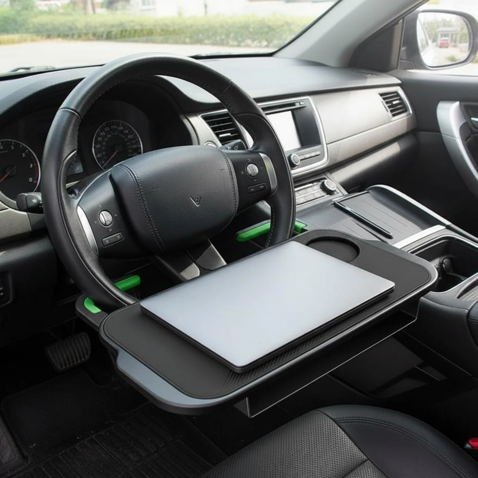 ステアリングホイールテーブル ポータブルカートレイ 車載用ラ - Car Accessories For Road Trip のレビューと価格