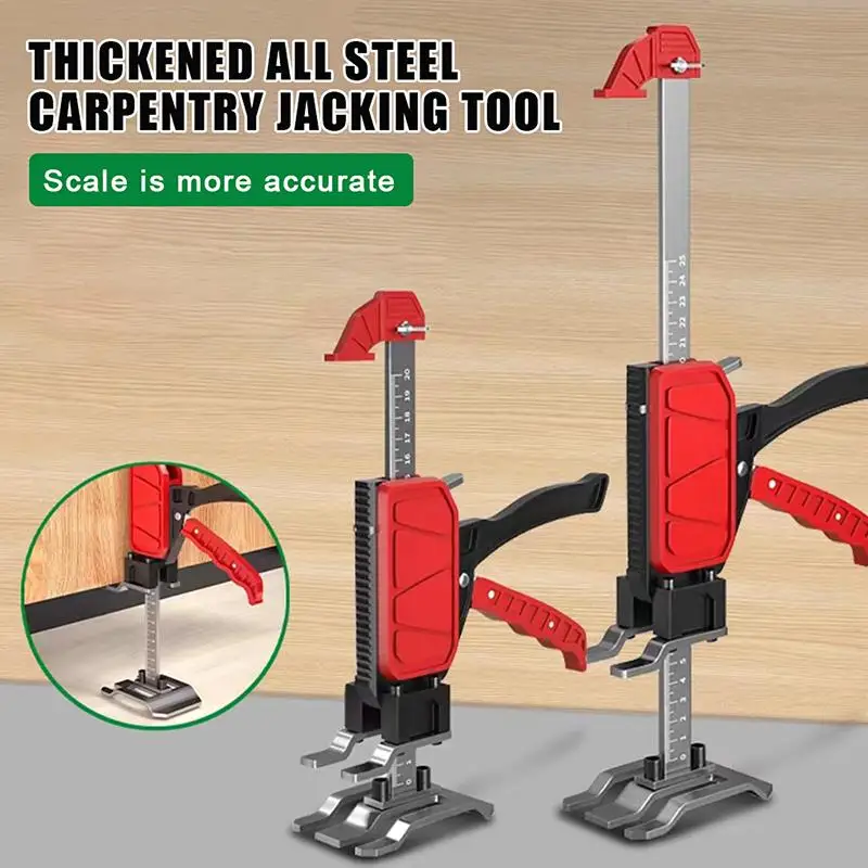 Hand Lifting Jack Tool Heavy Duty Labor Saving Furniture Jack Cabinet Jack Woodworking Tools Hand Jack Lift Tool