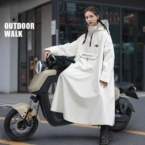 Chubasquero grueso para motocicleta para adultos, equipo de equitación duradero e impermeable, impermeable especial para exteriores, 1 unidad