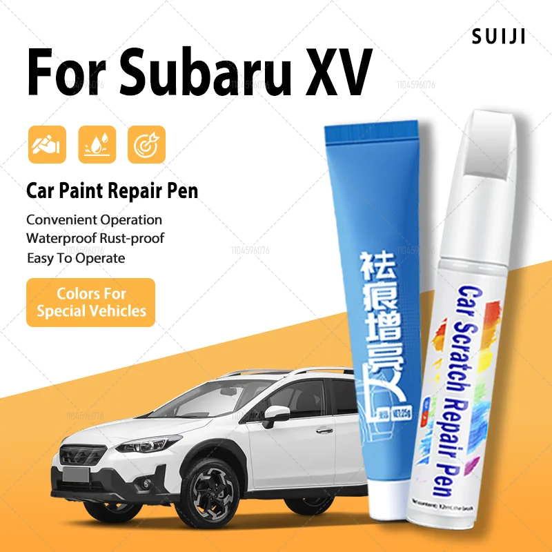 

For Subaru XV Crosstrek 1990-2025 GP GT Paint Repair Pen Touch Up Scratch Remover DIY Auto Accessories Black White Blue Gray