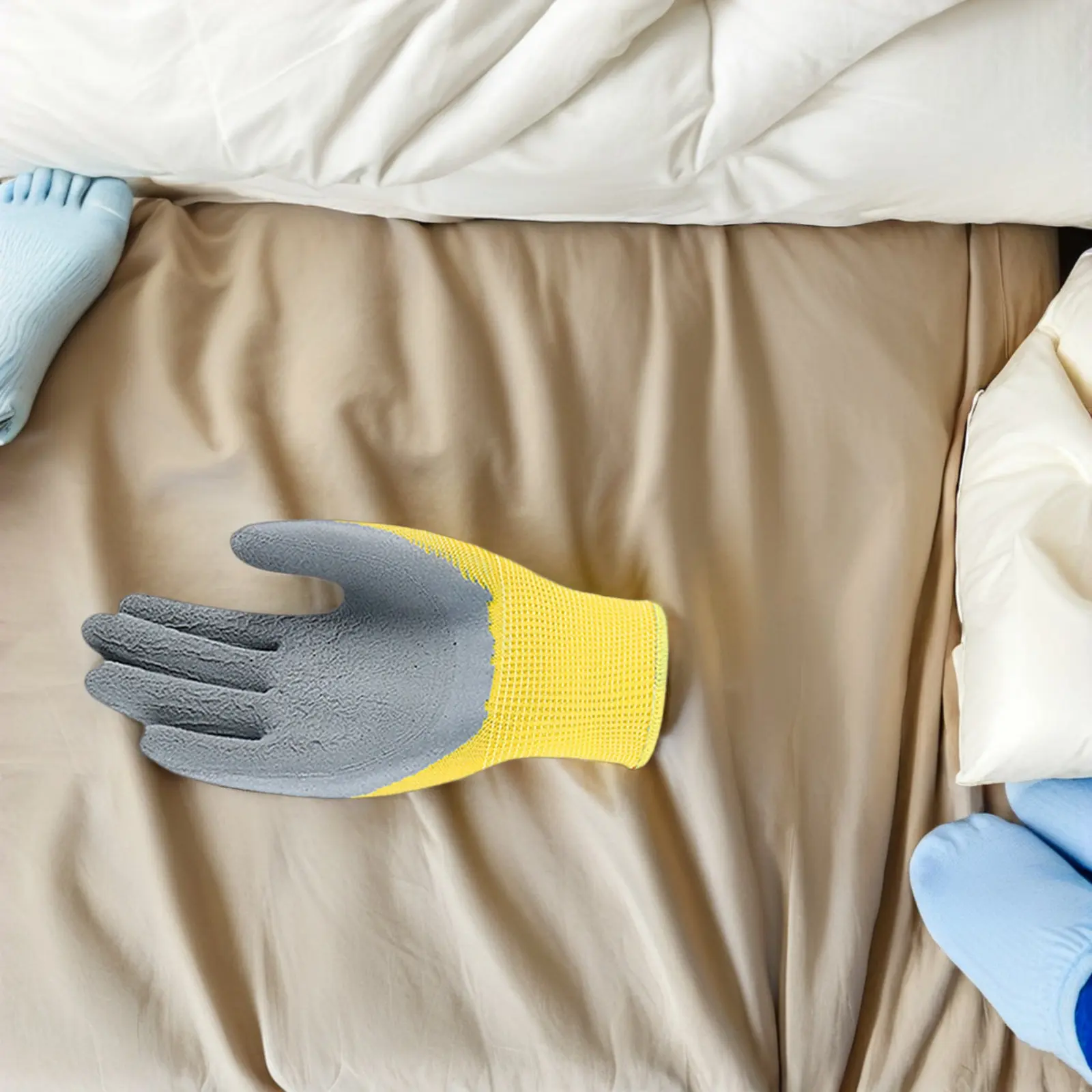 3 Pairs Kids Breathable Garden Work Gloves for Planting, Cleaning & Outdoor Activities