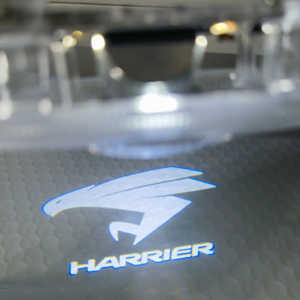 Shadow Emblem For Toyota HARRIER Door Light Toyota Welcome Light 2pcs LED Door Courtesy Light For Toyota Harrier GR Car Styling