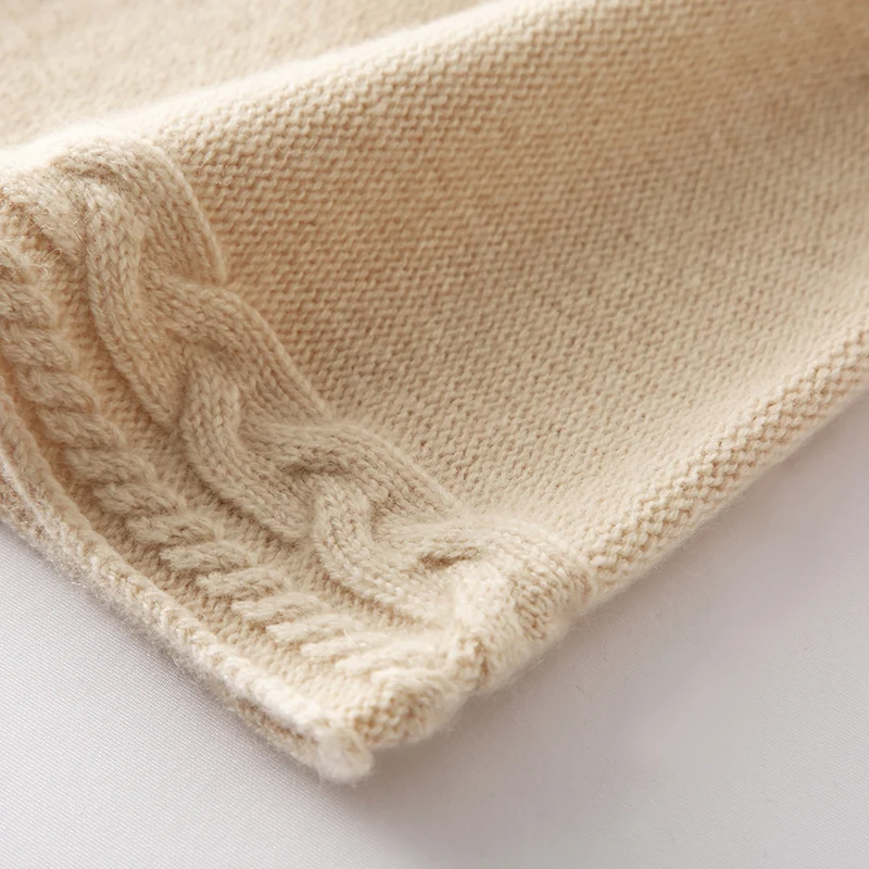 100% الكشمير المرأة الجاكار مجعد متماسكة قبعة سميكة الملتوية على البخار لفات كومة قبعة الشتاء سدادات حماية الأذن الباردة باوتو قبعة #6