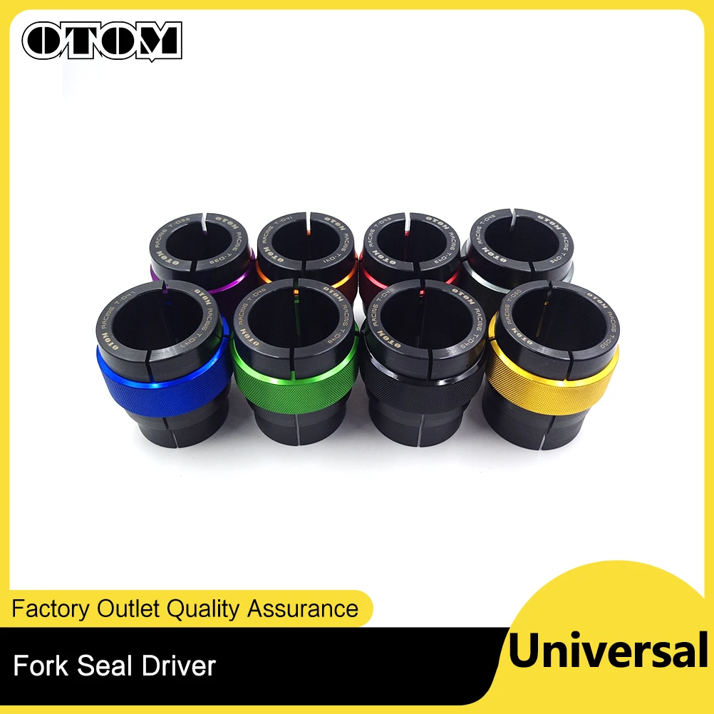 OTOM Motorcycle CNC Universal 39mm-50mm Front Fork Seal Driver Shock Absorber Oil Tooling For YAMAHA KTM HONDA SUZUKI KAWASAKI