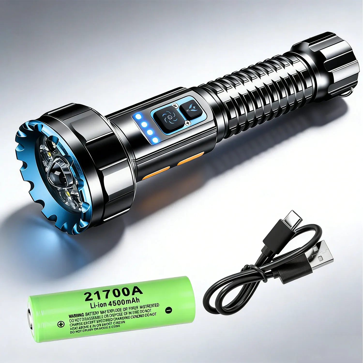 

Инновационный перезаряжаемый фонарь X9 с функцией кемпингового освещения, светодиодный фонарь с яркостью 2000 люмен и магнитным основанием для использования на открытом воздухе. ﻿