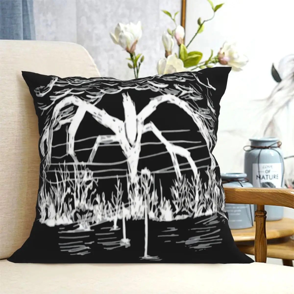 Stranger Demo Damen Things Demogorgon Cushion Pillow Cover Car Bedroom Cushion Cover Pillow Cover Home Decoration Customizable