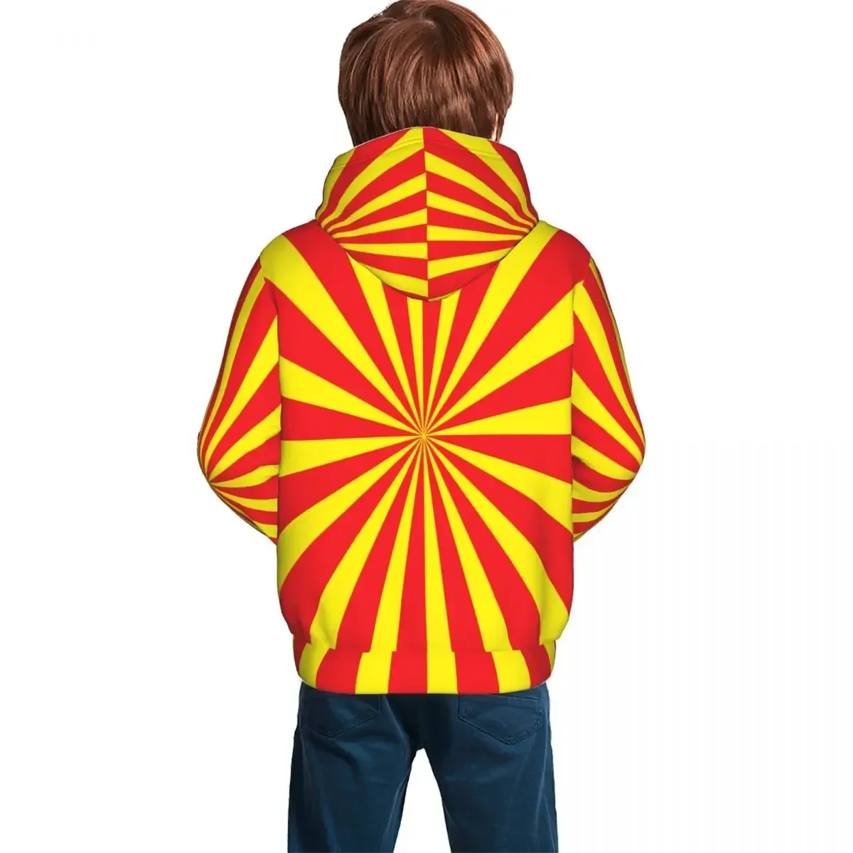 سترة Ashdod FC للأطفال بغطاء للرأس للشباب، سترة كاجوال بغطاء للرأس، ملابس رياضية للشباب