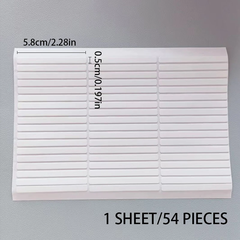 Geruchloses Doppelseitiges Klebeband - Starker Halt, Transparentes Klebeband für Nagelkunst, Aufklebenägel, Displaystreifen und DIY-Bastelprojekte – Detail 4