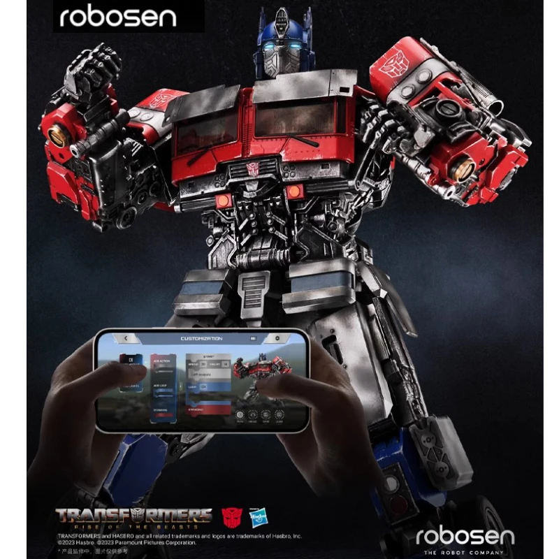 

Robosen Transformers Rise of The Beasts Optimus Prime Limited Edition Smart Robot Programmable Voice Control Brand New in Stock