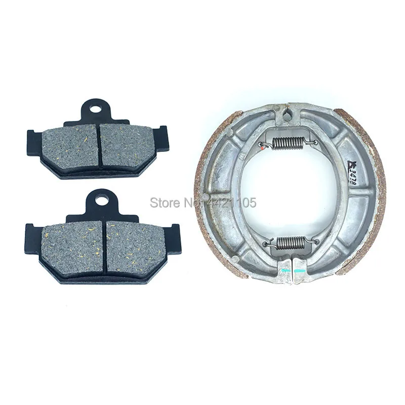 For Suzuki Marauder GZ125 GZ250 1998-2010 Intruder VL125 VL250 LC250 2000-2007 GZ VL 125 250 Front Rear Brake Pads Shoe Set