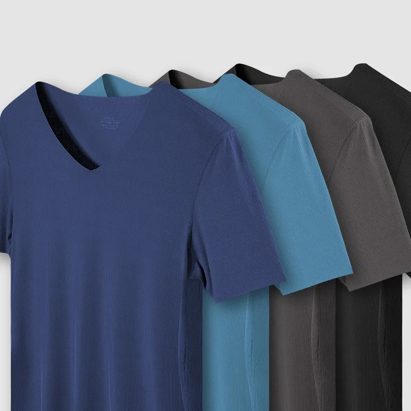 Quick-drying men's short sleeves, dry throughout sports and fitness