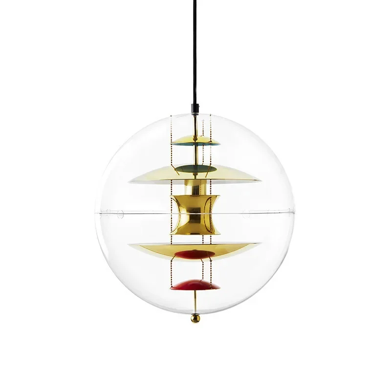 

Round ball, Nordic, bar counter, living room restaurant, cafe, milk tea shop, designer chandelier