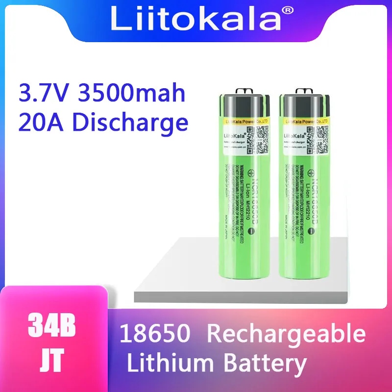 1-40 шт. новый LiitoKala 30Q-JT 3,7 В литий-ионный аккумулятор 30 А разряд для Samsung INR18650 фонарик автомобильные светодиодные фонари лампы