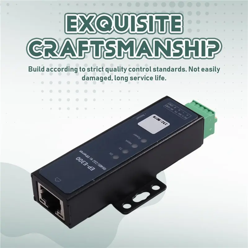 N35R-RS232 Serial Port Server Transparent Transmission RS232 Gateway Rail E300 Serial Port Server
