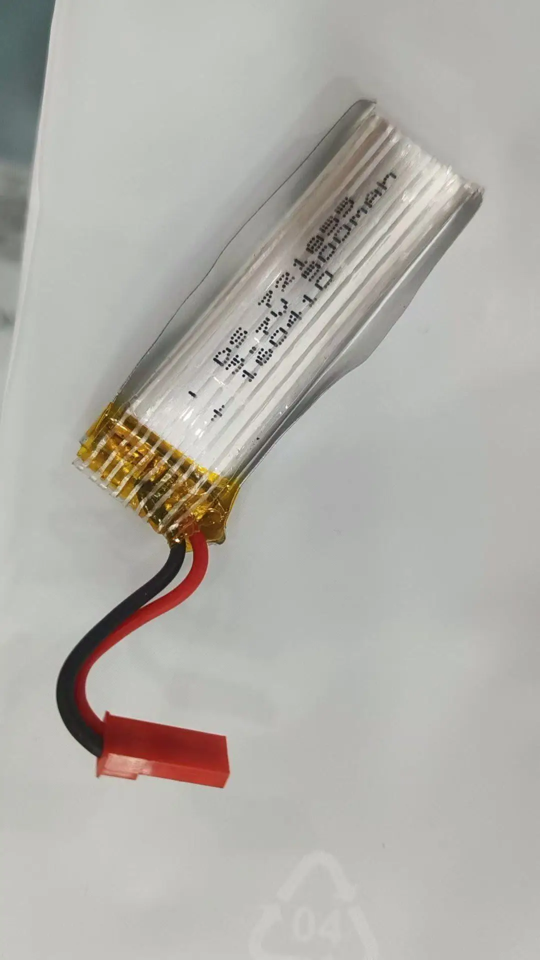 buy more will cheap 3.7V lithium battery 721855/721855 high rate model airplane power 500MAH air-to-air plug