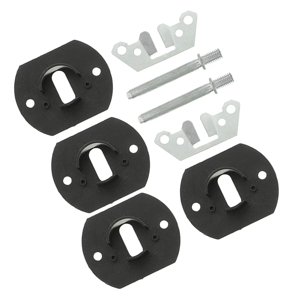 2 Sets Sofa Bed Connector Clips for Couch Combination Black Sectional Connectors Furniture Pin