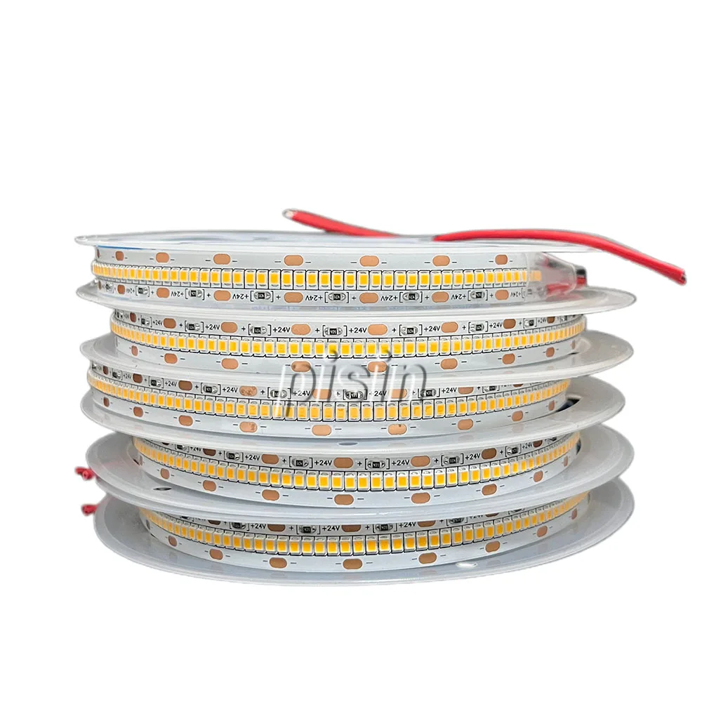 

50m 24V LED Strip SMD2025 High Density 420leds/m Led Tape CRI85 IP20 IP67 Waterproof Ribbon Diode Home Decor 2700K 4000K 6000K