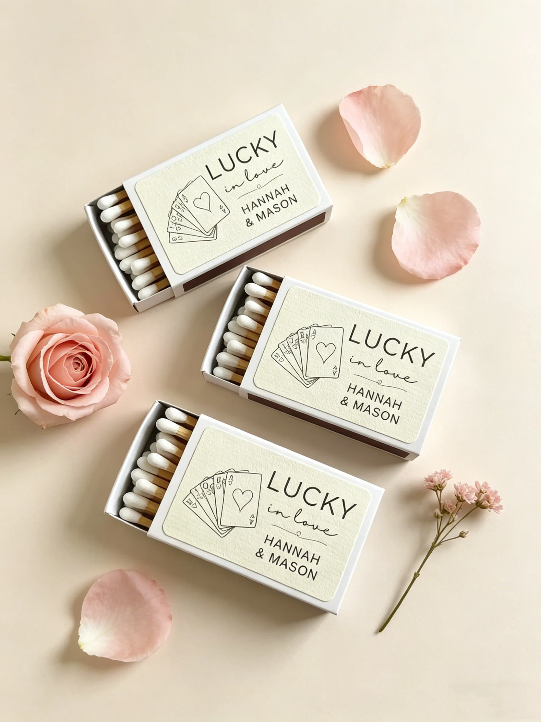 

Свадебные сувениры и декор для вечеринок в стиле Вегаса: дизайнерские коробочки для спичек с дизайном игральных костей для казино