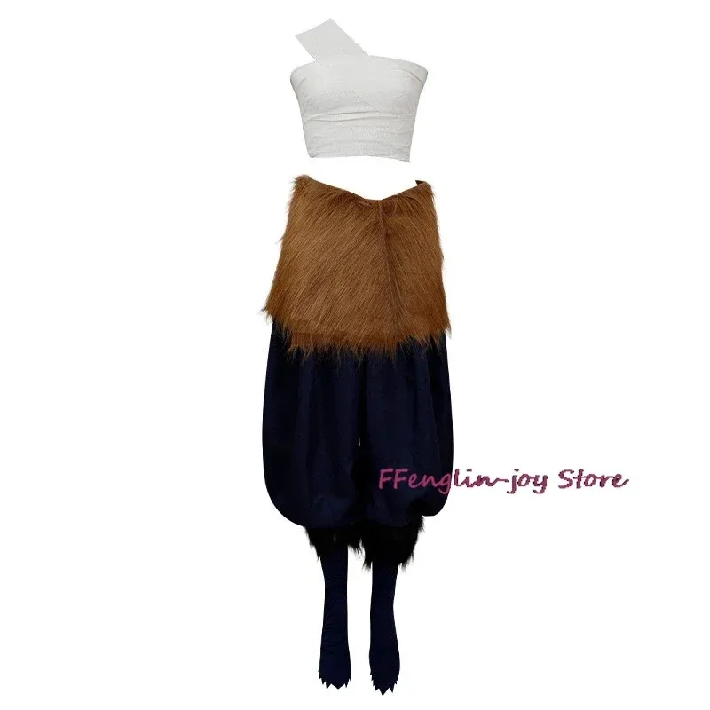 2025 11 Anime Hashibira Cosplay disfraz Inosuke uniforme peluca máscara de cerdo traje de Halloween para mujeres conversión Sexual Servan