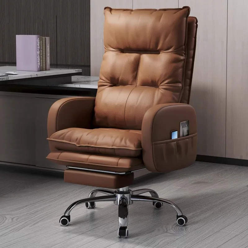 Soft Posture Office Chair Conference Student Reading Wheels Rolling Office Chair Backrest Sillas De Oficina Salon Furniture