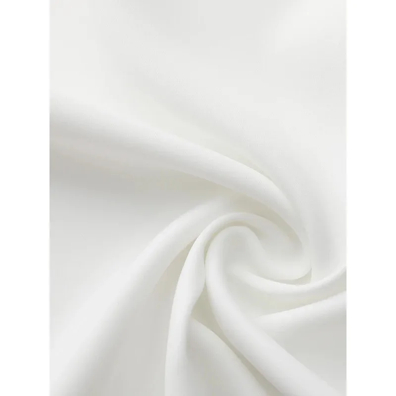 Eid Raya New Islamic Kaftan White Muslim Short Sleeve Embroidered Garment Jubba Thobe