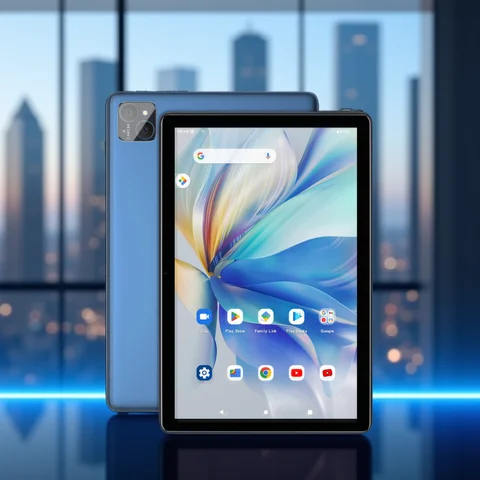 VASOUN Android 14 Tablet 10.1", 12GB(6+6 Expand) RAM, 128GB ROM, Octa Core, Dual SIM 4G Unlocked With 2.4G/5G WiFi GPS