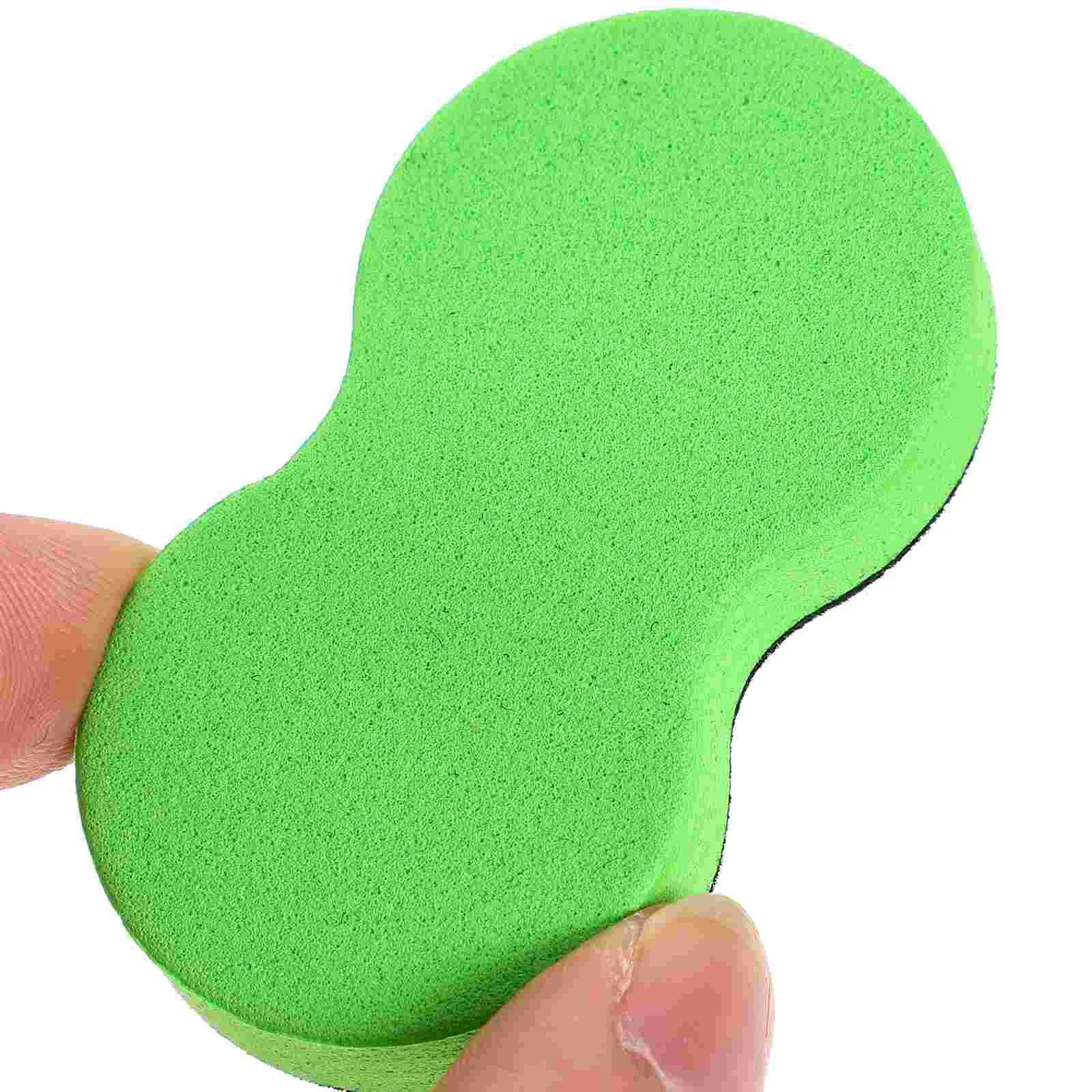 20 Pcs Green Eraser Home Whiteboard Reusable Eva Erasers Classroom Office Chalkboard for Kids