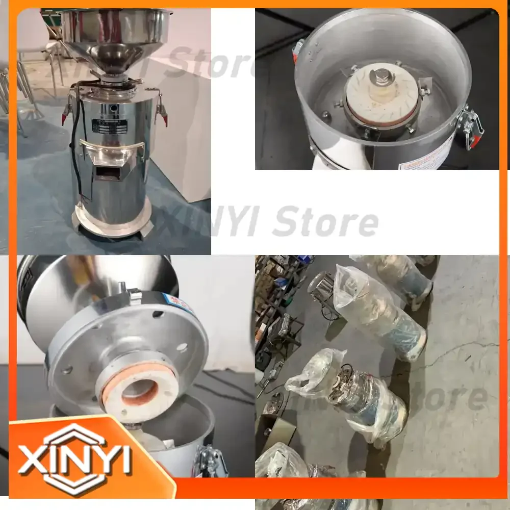 Peanut Butter Making Machine Line for Chickpea Paste Grinder Machine Food Processing Equipment Industrial Homogenizer Grinder