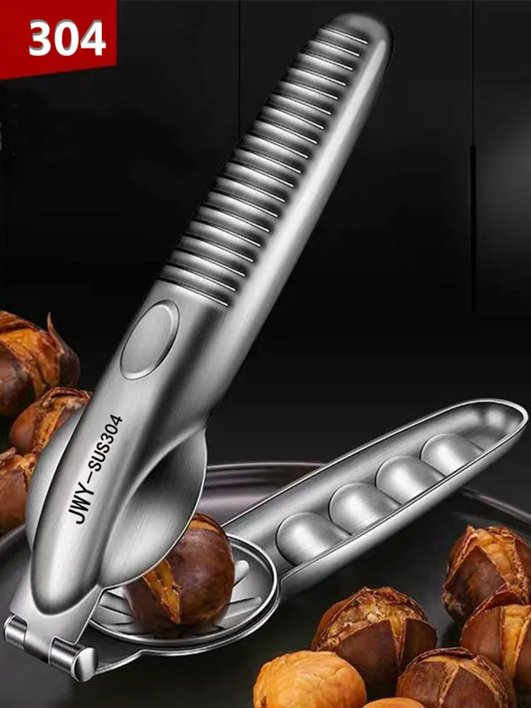Thickened 304 Chestnut Opener Manual Cross Knife Chestnut Peeler Kitchen Tool for Cooking And Baking
