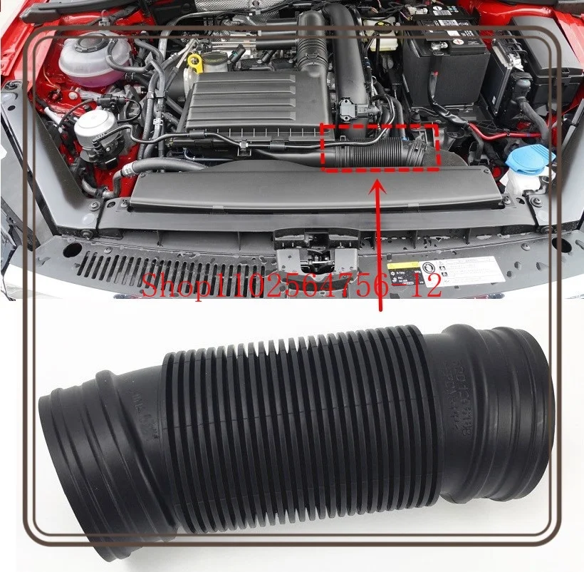 

Suitable for Lingdu Golf 7 New Octavia Jialu 1.4T Air Intake Hose Air Filter Connection Pipe Air Intake Pipe