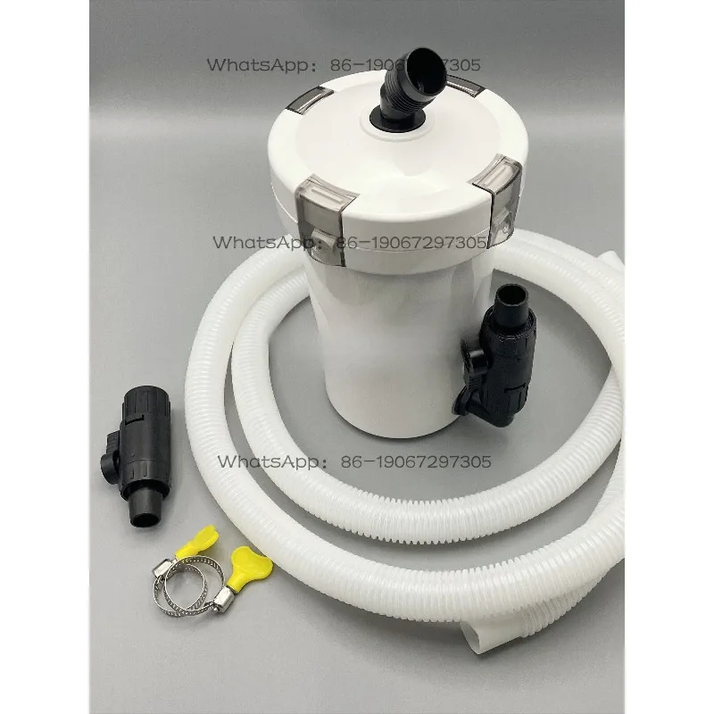 Filtration and Absorption Device for Exhaust Gas Recovery Tank of Animal Anesthesia Machine