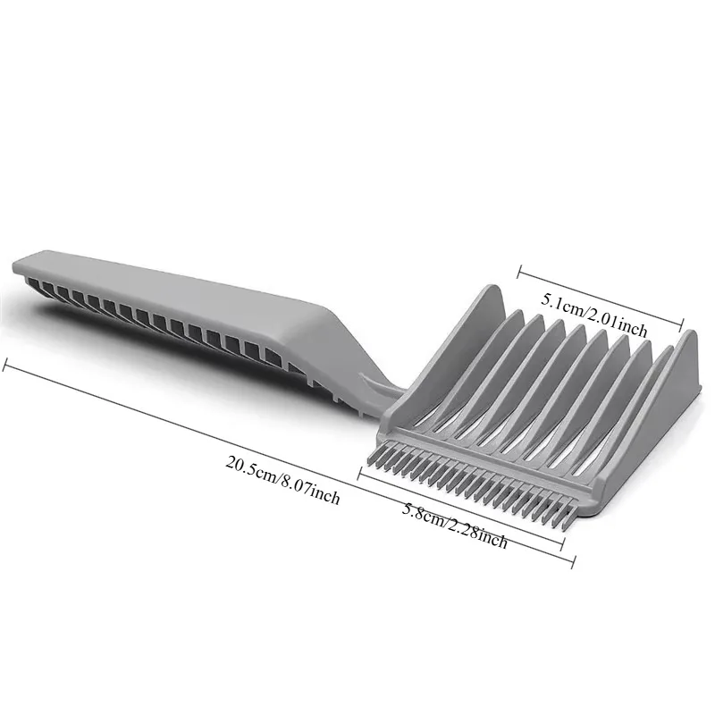 1pc Hair Cutting Positioning Comb Professional Barber Clipper Blending Flat Top Combs