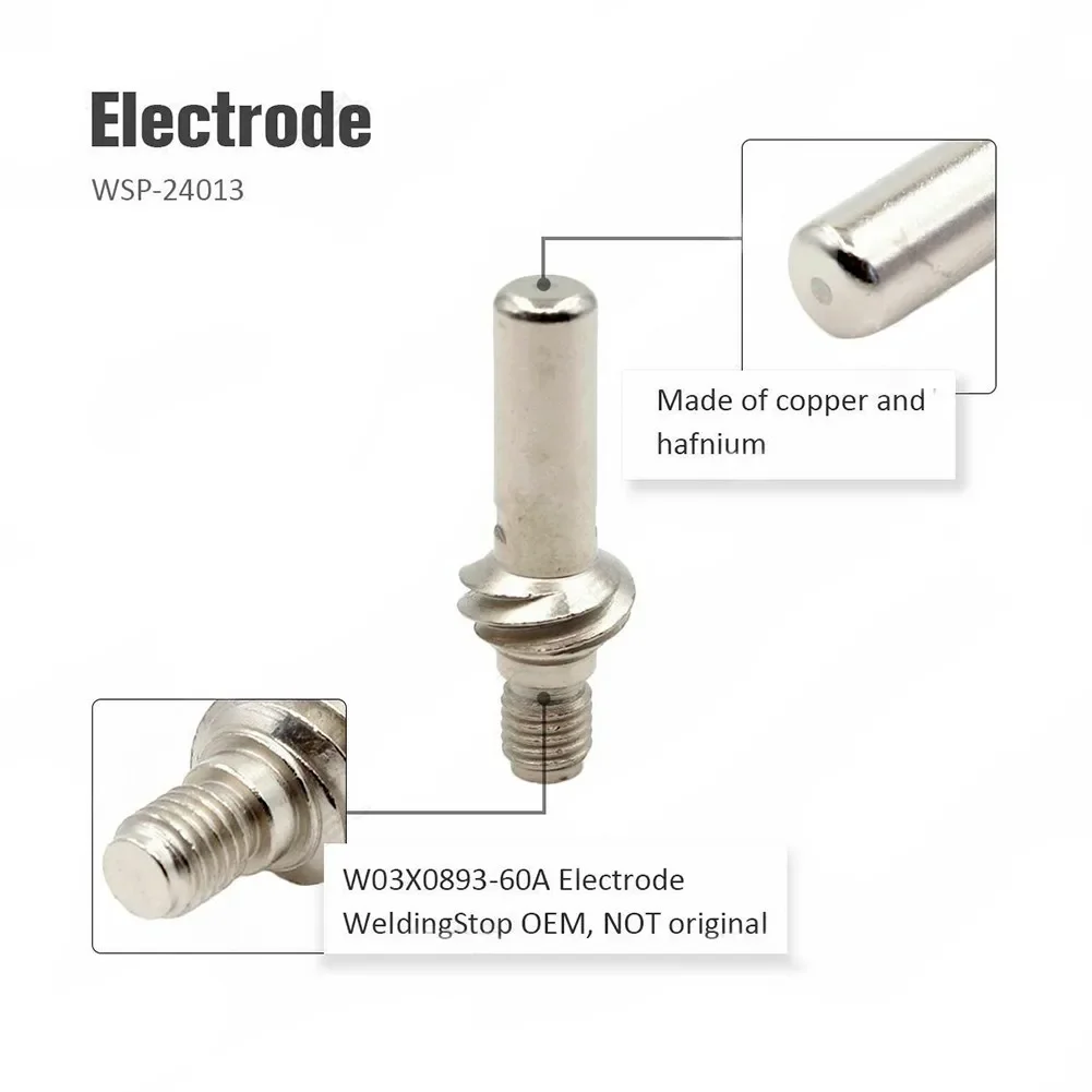 Materiały eksploatacyjne do palnika do cięcia 22 szt. Elektroda Ref Guard Ref KP2845-1 KP2845-8 Plazma WSP-24013 WSP-24017 Narzędzie Hot