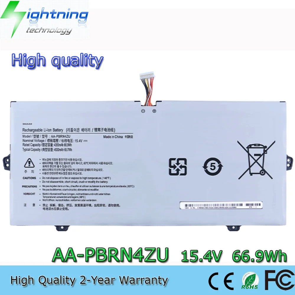 

High quality AA-PBRN4ZU 4350mAh Notebook Battery for Samsung Galaxy Book Flex 930XCJ 930QCG 930QCJ NP930QCG 950QCG 15-NP950