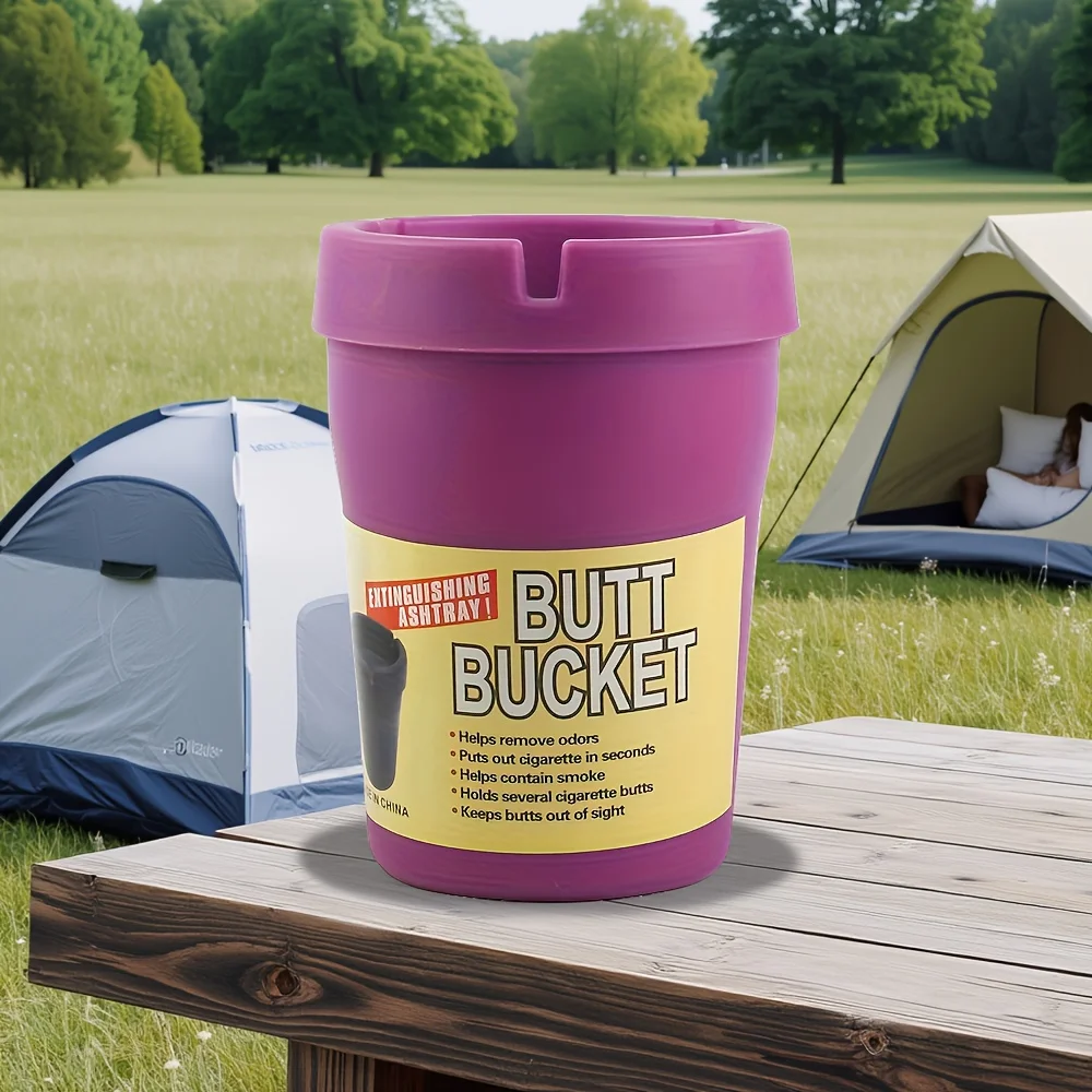 

Compact and Portable Office Ashtray