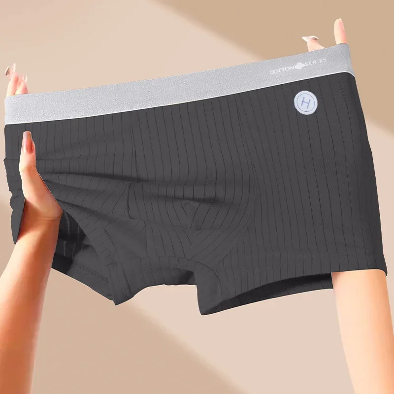 4Pcs men's underwear with vibrant color teen-age men's boxers comfortable breathable all-match underwear combination