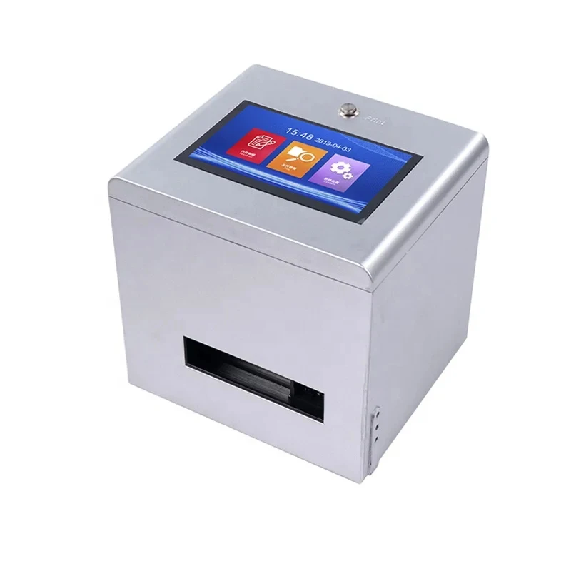 GT12 Desktop Emboss Marking Unit Multi Function Date QR Batch Code Stamping Fixture Compact