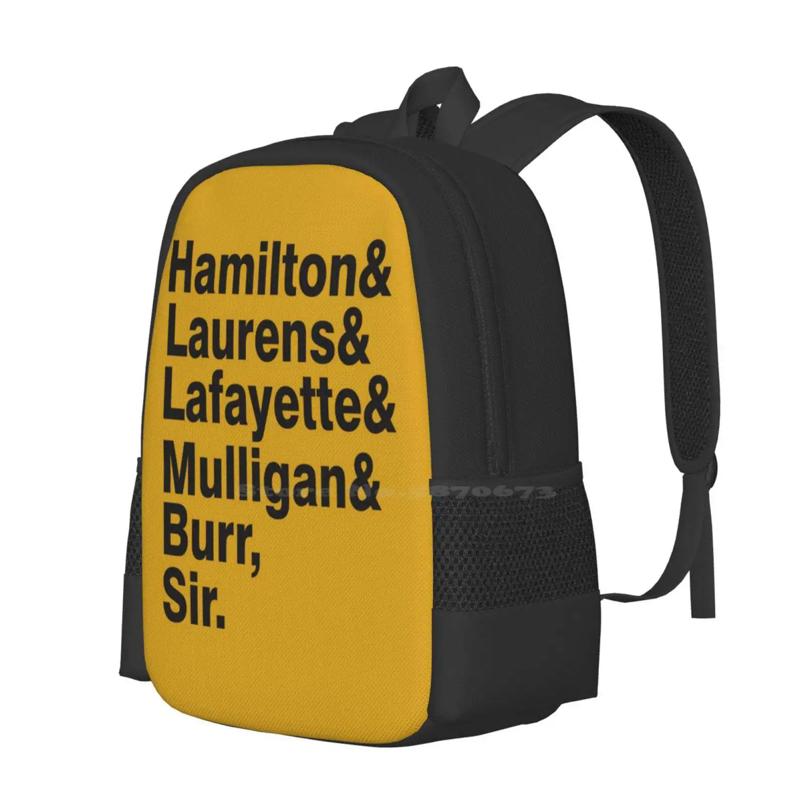 The Crew Hot Sale Backpack Fashion Bags Laurens Lafayette Mulligan Burr America Revolutionary Broadway Musical