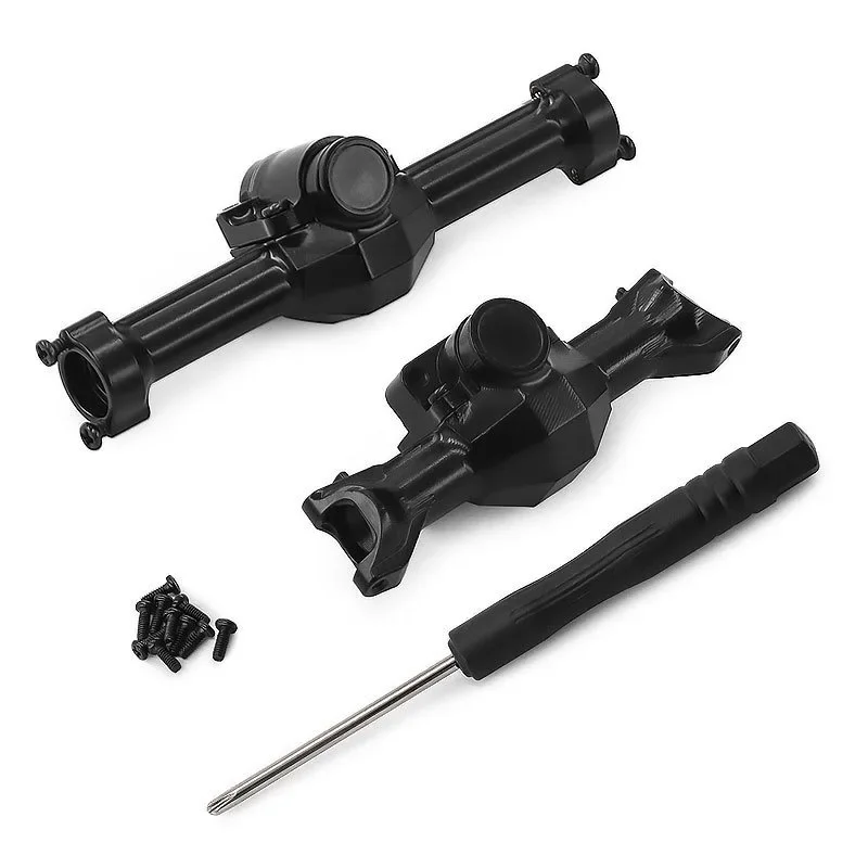 

Metal Front & Rear Integrated Portal Axle for Axial 1/30 SCX30 Wrangler/Ford Bronco/Chevrolet K10 RC Cralwer Upgrade Patrs