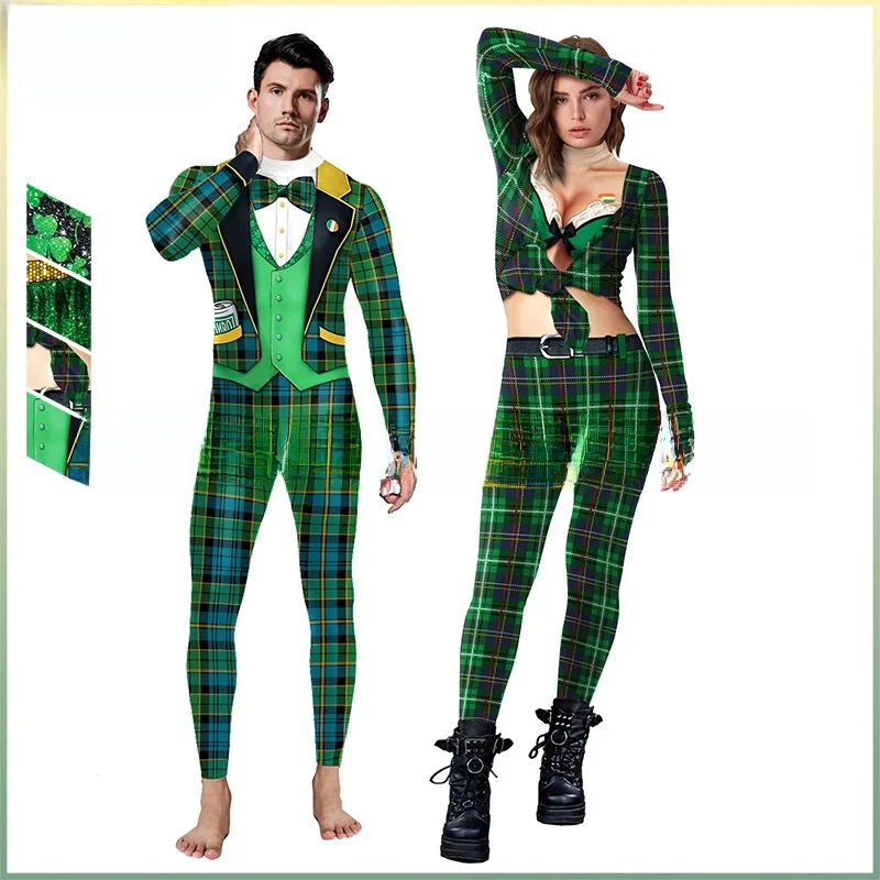 

loween Cheered Jumpsuit Printed Tight-Fit Onesie Long Pants Mid-Waist Cotton 00% Women's Faion Autumn Collection