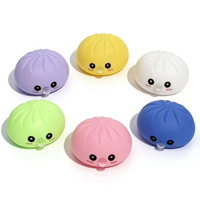 new-bubble-blowing-simulation-baozi-squishytoylarge-steamer-basket-expression-baozi-stress-relief-decoration-birthday-gift-sloth