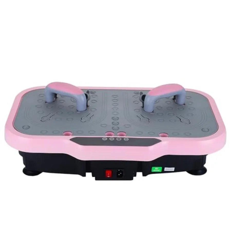 

Silent Vibration Plate Exercise Machine for Weight Loss in Black with High-Strength ABS Material and Anti-Slip Surface