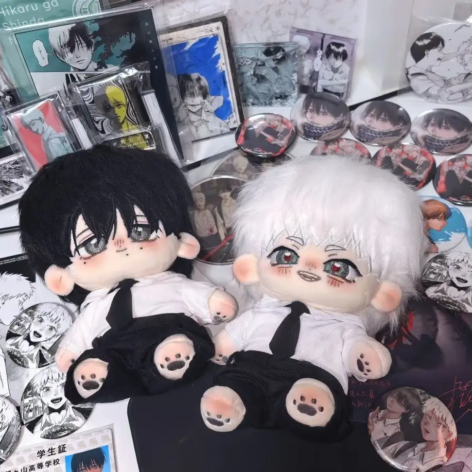 

The Summer Hikaru Died Tsujinaka Yoshiki Hikaru Indou Plush Doll Body Dress Up Clothes Plushies Stuffed Toys Figures Xmas Gift