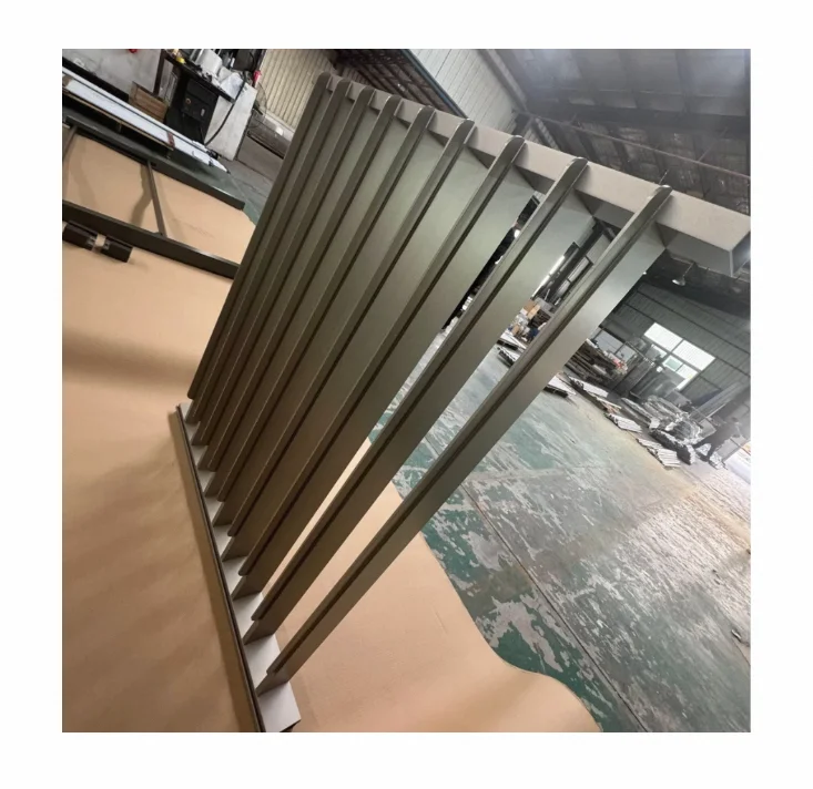 Customization Modern Balcony Banister Handrail Custom Safety Exterior Metal Subway Park River Railing Balusters