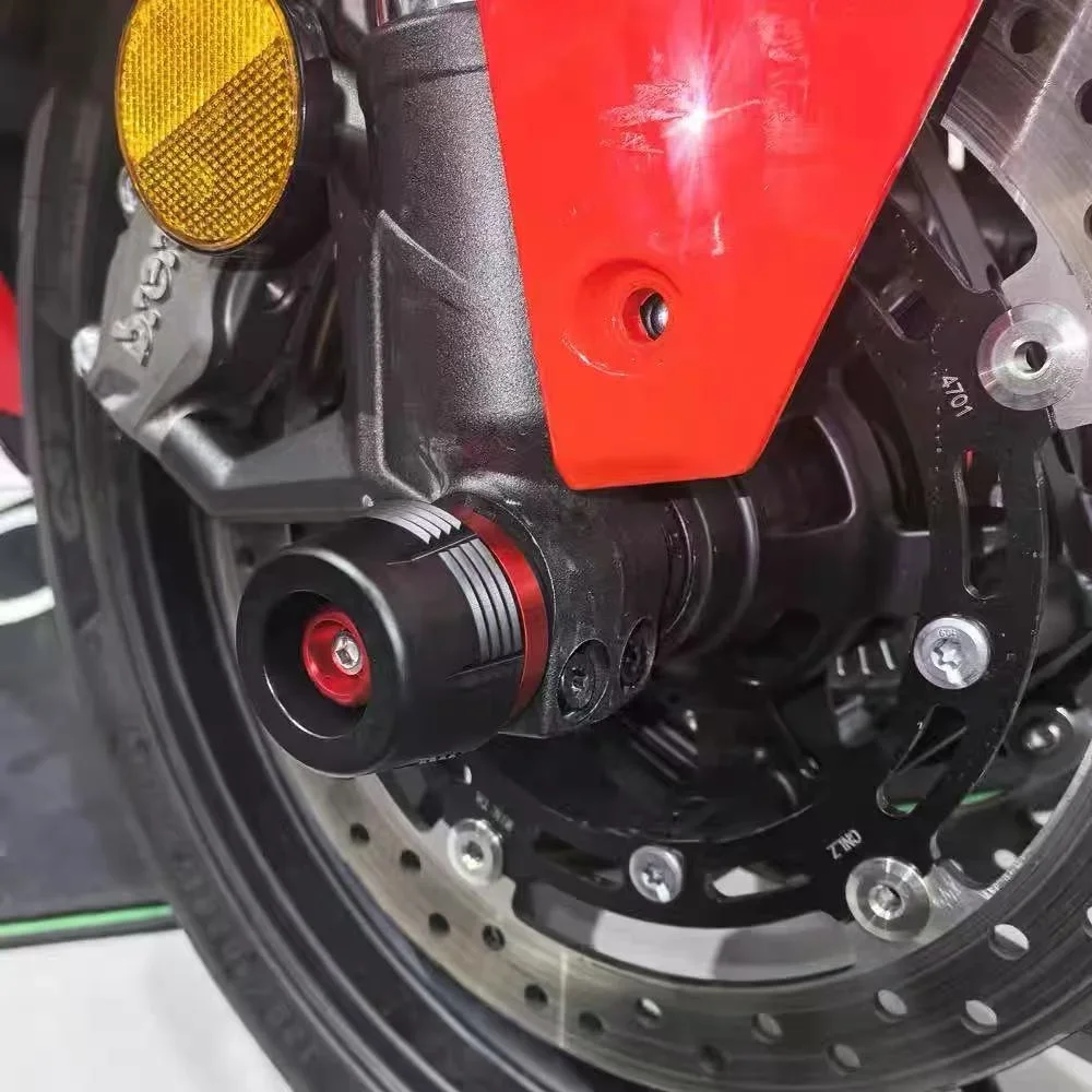 FOR VOGE RR660S Motorcycle Axle Crash Sliders Front Fork & Rear Axle Protection Low-Speed Reverse Skid Slider Protectors
